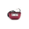 Luce targa rossa 3 LED 12/24V